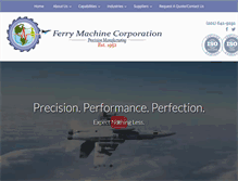 Tablet Screenshot of ferrymachine.com